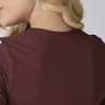 cropped feminino marrom poliamida protecao uv epulari 1