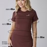 cropped feminino marrom poliamida protecao uv epulari 8