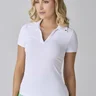 blusa gola polo branca poliamida protecao uv epulari 3