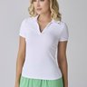 blusa gola polo branca poliamida protecao uv epulari 7