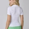 blusa gola polo branca poliamida protecao uv epulari 9