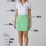 short saia verde agua seamless epulari 8