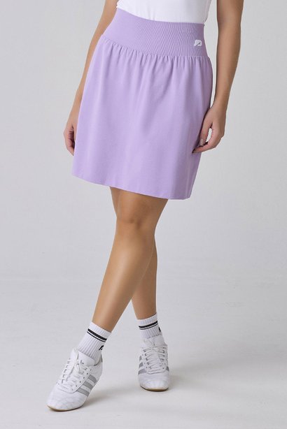 Short Saia Lilás Poliamida Seamless Collab Luana Marques Epulari 
