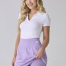 short saia lilas em seamless poliamida epulari 6