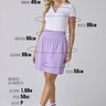 short saia lilas em seamless poliamida epulari 7
