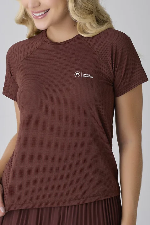t shirt marrom poliamida dry fit collab tamiris rodrigues epulari 3