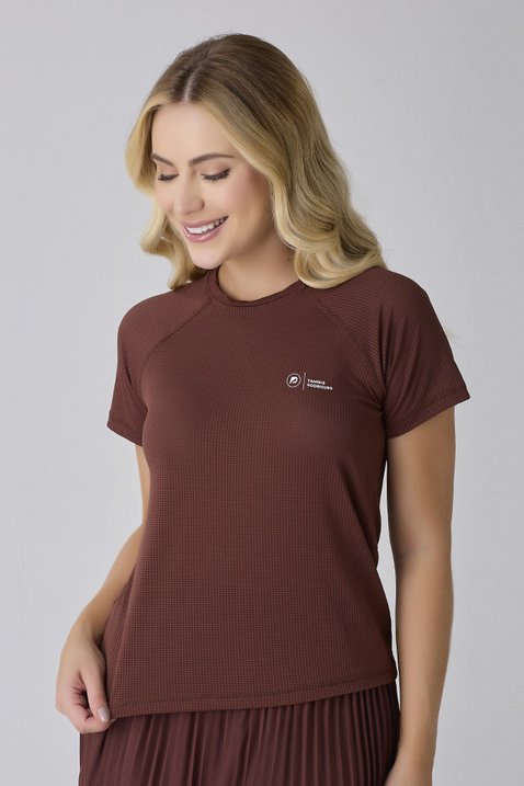 t shirt marrom poliamida dry fit collab tamiris rodrigues epulari 7