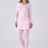 saia calca comprida termica rosa claro para mulheres de ate 1 60 de altura collab tamiris rodrigues epulari 2