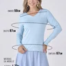 blusa termica manga longa na cor azul claro collab tamiris rodrigues epulari 8