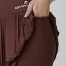 saia calca pliassada marrom para mulheres de ate 1 60 de altura collab tamiris rodrigues epulari 6