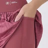 saia calca comprida plissada rosa queimado para mulheres de ate 1 60 de altura epulari 6