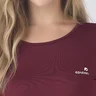 blusa segunda pele bordo termica peluciada por dentro na cor bordo epulari 6
