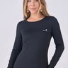 blusa preta manga longa segunda pele termica para neve epulari 2