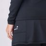 blusa preta manga longa segunda pele termica para neve epulari 12