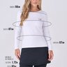 blusa branca segunda pele termica para neve epulari 8