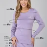 blusa segunda pele lilas termica epulari 8