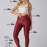calca legging bordo poliamida shine epulari 8