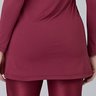 blusa manga longa tapa bumbum bordo poliamida epualri 1