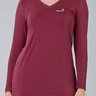 blusa manga longa tapa bumbum bordo poliamida epualri 4