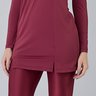 blusa manga longa tapa bumbum bordo poliamida epualri 9