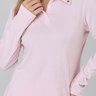 blusap polo manga longa suedine rosa epulari 2