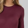 body bordo feminino manga longa em renda de poliamida epulari 6