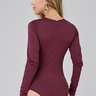 body bordo feminino manga longa em renda de poliamida epulari 9