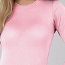 body rosa manga longa feminino em renda de poliamida epulari 5