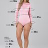 body rosa manga longa feminino em renda de poliamida epulari 8