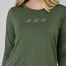 cropped verde militar em poliamida com estampa epulari 3