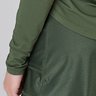 cropped verde militar em poliamida com estampa epulari 13
