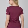 t shirt bordo em poliamida leve e macia epulari 10