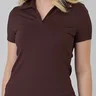 blusa polo marrom em poliamida epulari 3