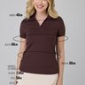 blusa polo marrom em poliamida epulari 8