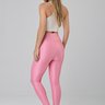 calca comprida com bolso de academia rosa em poliamida shine epulari 10