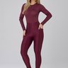 calca legging bordo em poliamida shine epulari 2