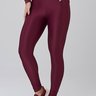Calça Legging Vinho Poliamida Zero Transparência Proteção UV Epulari