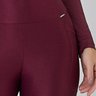 calca legging bordo em poliamida shine epulari 5