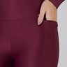 calca legging bordo em poliamida shine epulari 6