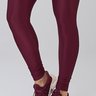 calca legging bordo em poliamida shine epulari 9