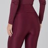 calca legging bordo em poliamida shine epulari 12