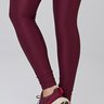 calca legging bordo em poliamida shine epulari 14