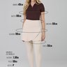 saia calca comprida off white em poliamida epulari 8