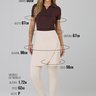 saia calca comprida off white em poliamida epulari 8