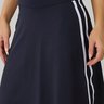 short saia preto em poliamida com galao branco na lateral epulari 5