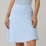 short saia moda fitness modesta evangelica azul claro em poliamida epulari 4