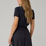 short saia preto para corrida com bolsos epulari 1
