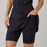 short saia preto para corrida com bolsos epulari 9