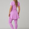 saia calca comprida moda evangelica rosa em poliamida epulari 10