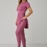 saia calca comprida moda fitness evangelica na cor uva epulari 9